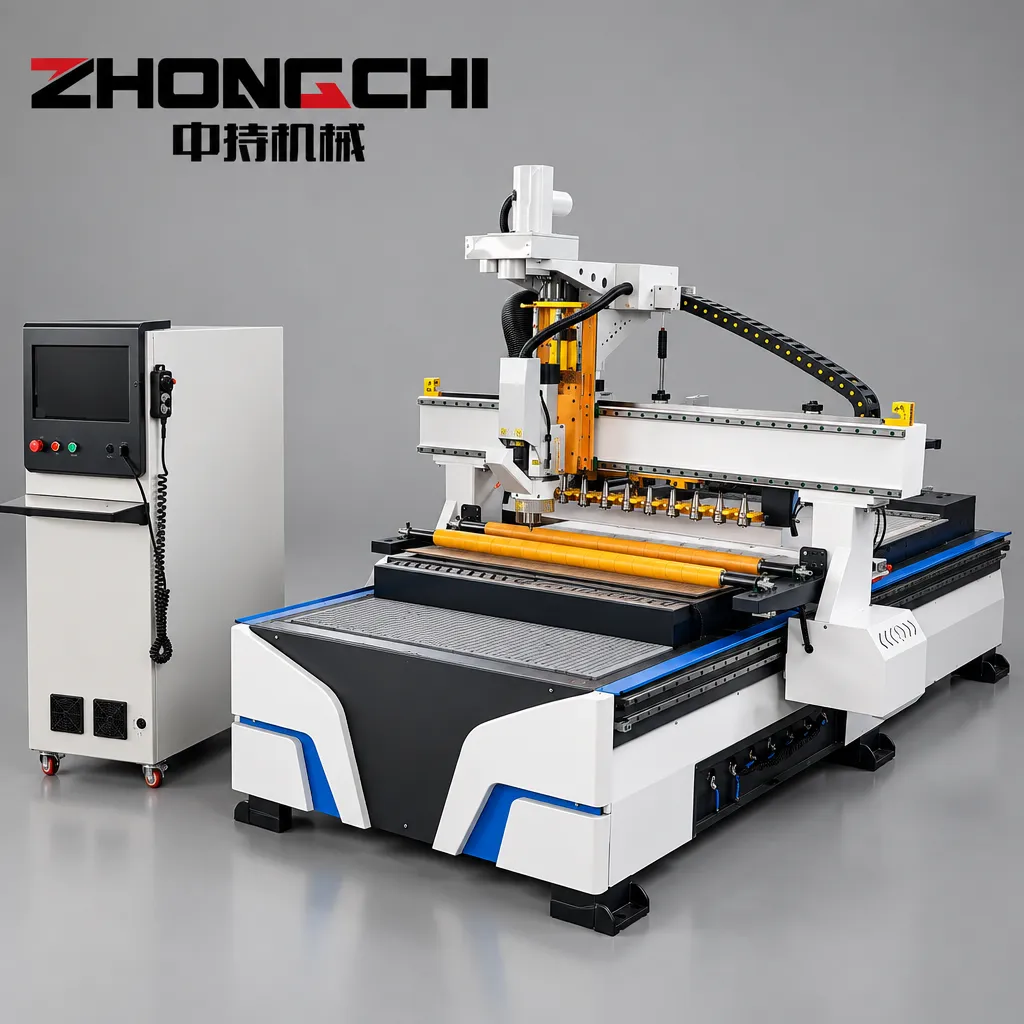 CNC1328 — высокоточный деревообрабатывающий ЧПУ-роутер с автоматической сменой инструмента