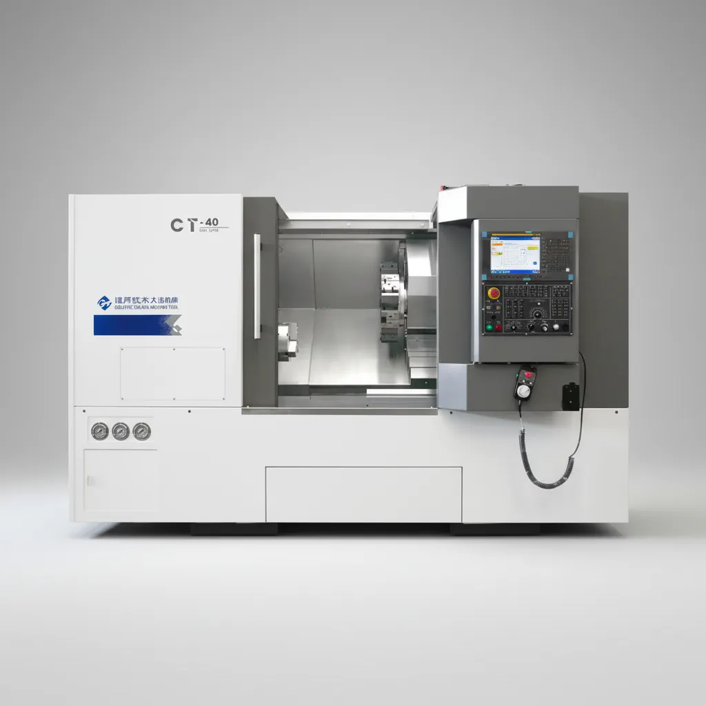 Токарный станок с наклонной станиной CT40 (CLS20)