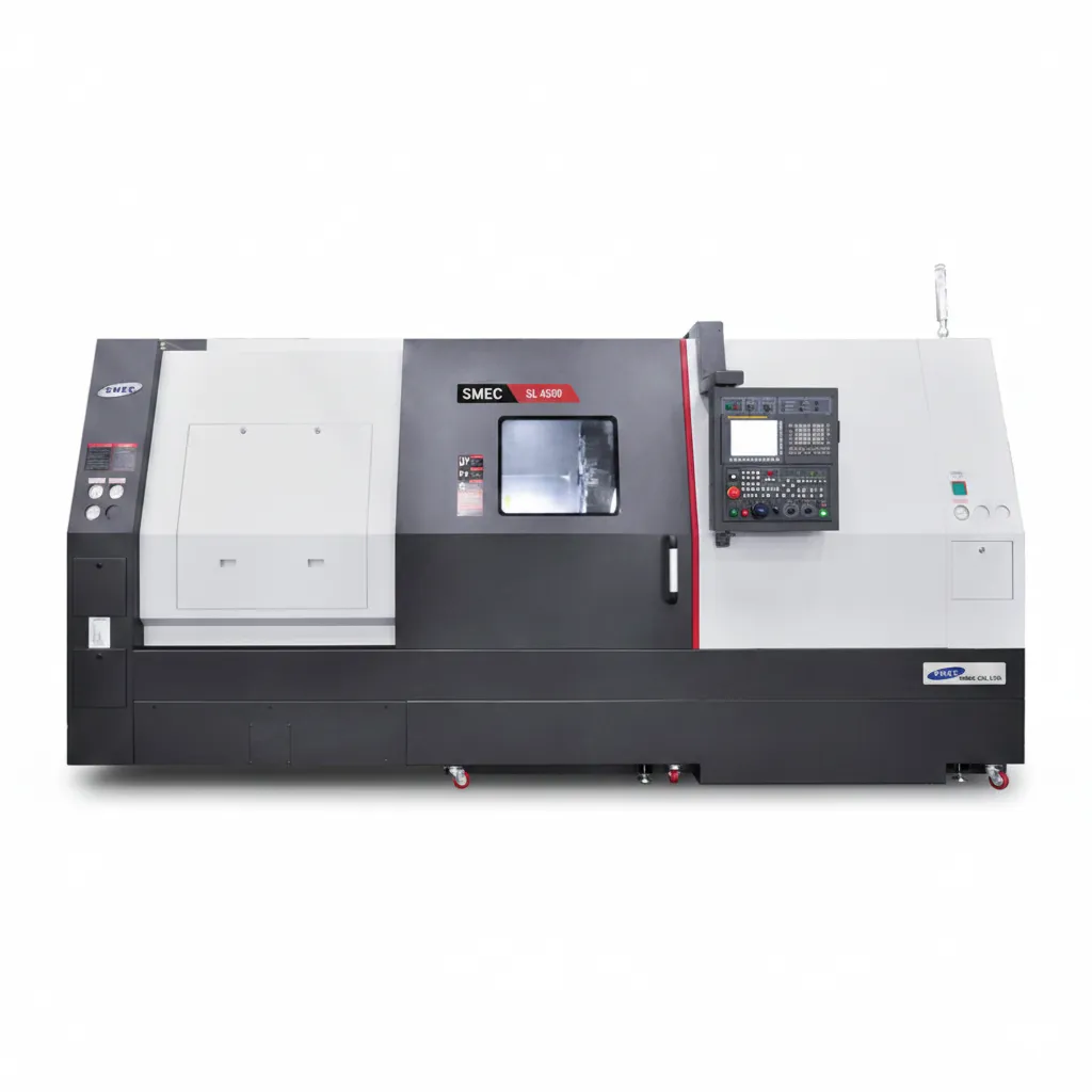 Токарный обрабатывающий центр с револьверной головкой SMEC SL4500L