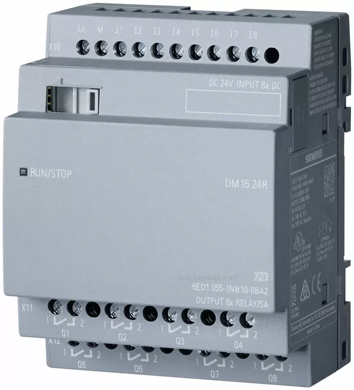 SIEMENS LOGO! DM16 24R (6ED1055-1NB10-0BA2)
