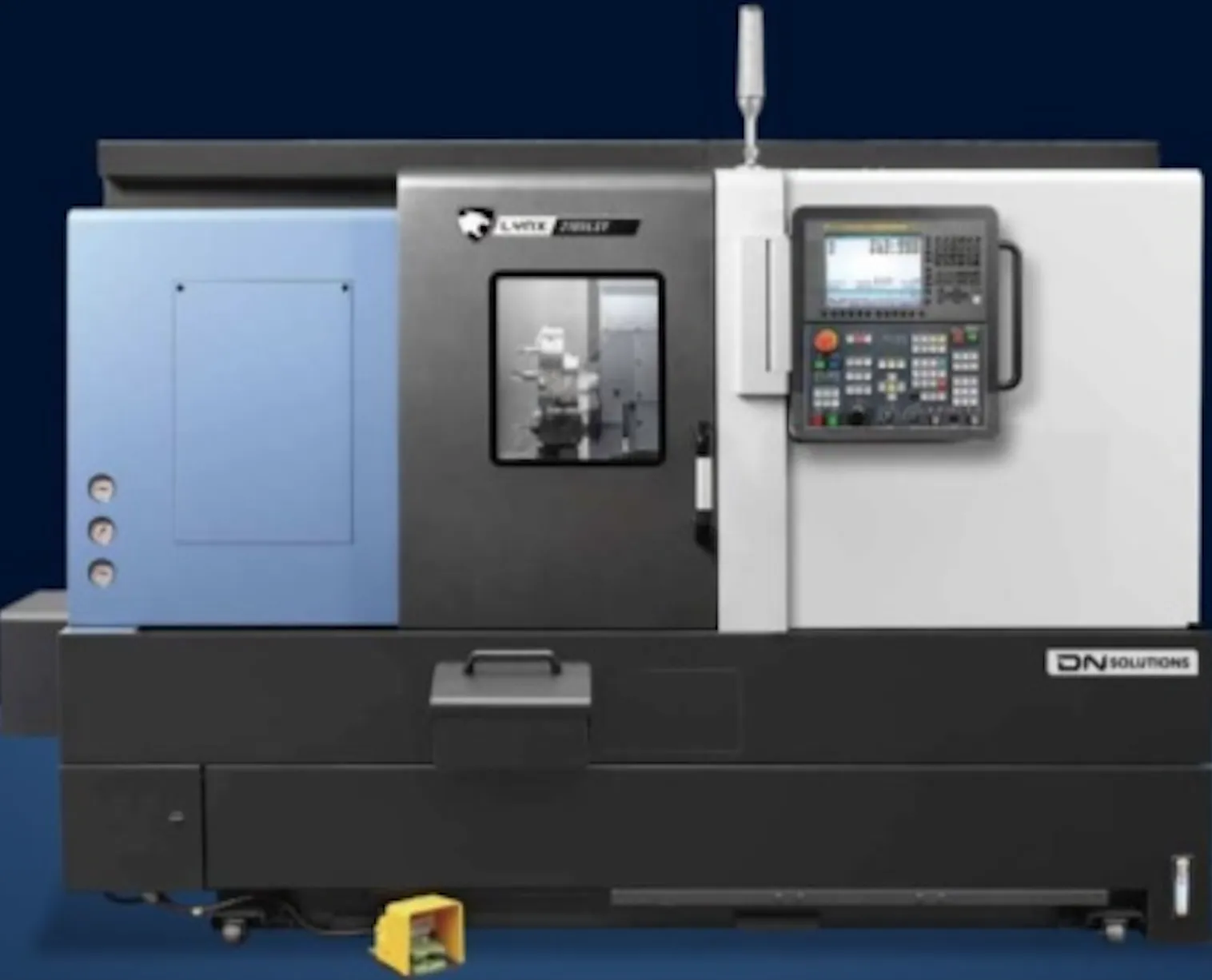 Высокоточный горизонтальный токарный центр 6/8 дюймов с осью Y Lynx 2105LY