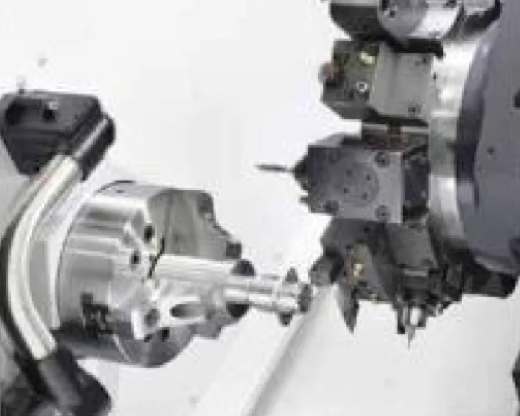 Высокоточный горизонтальный токарный центр 6/8 дюймов с осью Y Lynx 2105LY