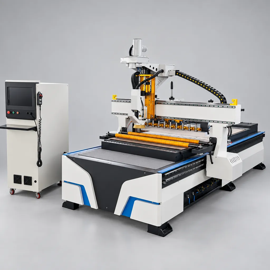 Фрезерный станок с ЧПУ CNC1328 с автоматической сменой инструмента ATC